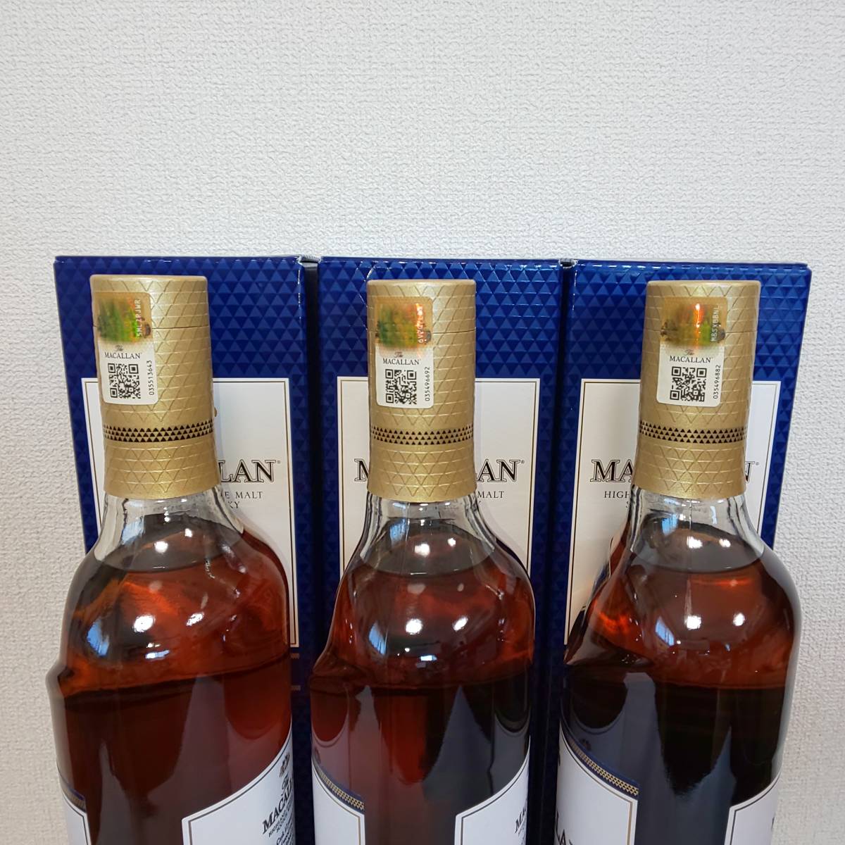 【新品】マッカラン12年 ダブルカスク 3本セット