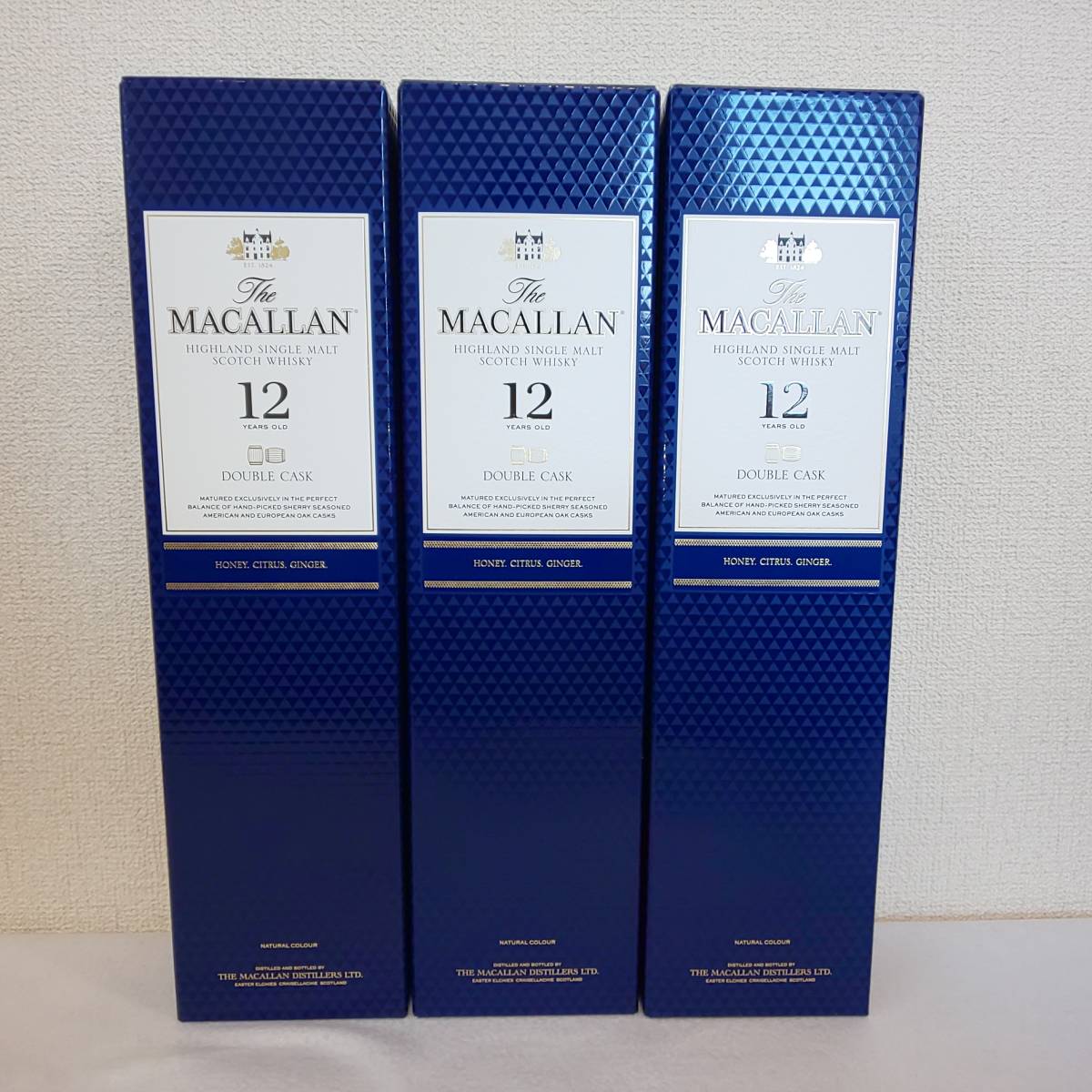 【新品】マッカラン12年 ダブルカスク 3本セット
