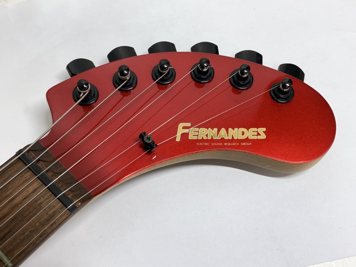 FERNANDES ZO-3 芸達者＜ソフトケース付き＞トレモロアーム メタリック