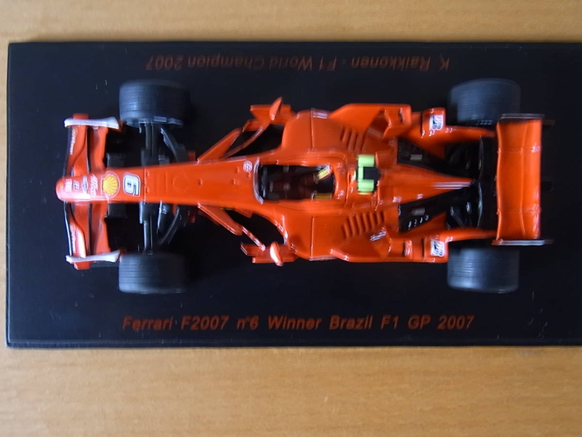 Red Line models 1/43 RL148 Ferrari F2007 n°6 Winner Brazil F1 GP