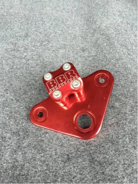 CRF50 BBR トップブリッジ ハンドル 赤