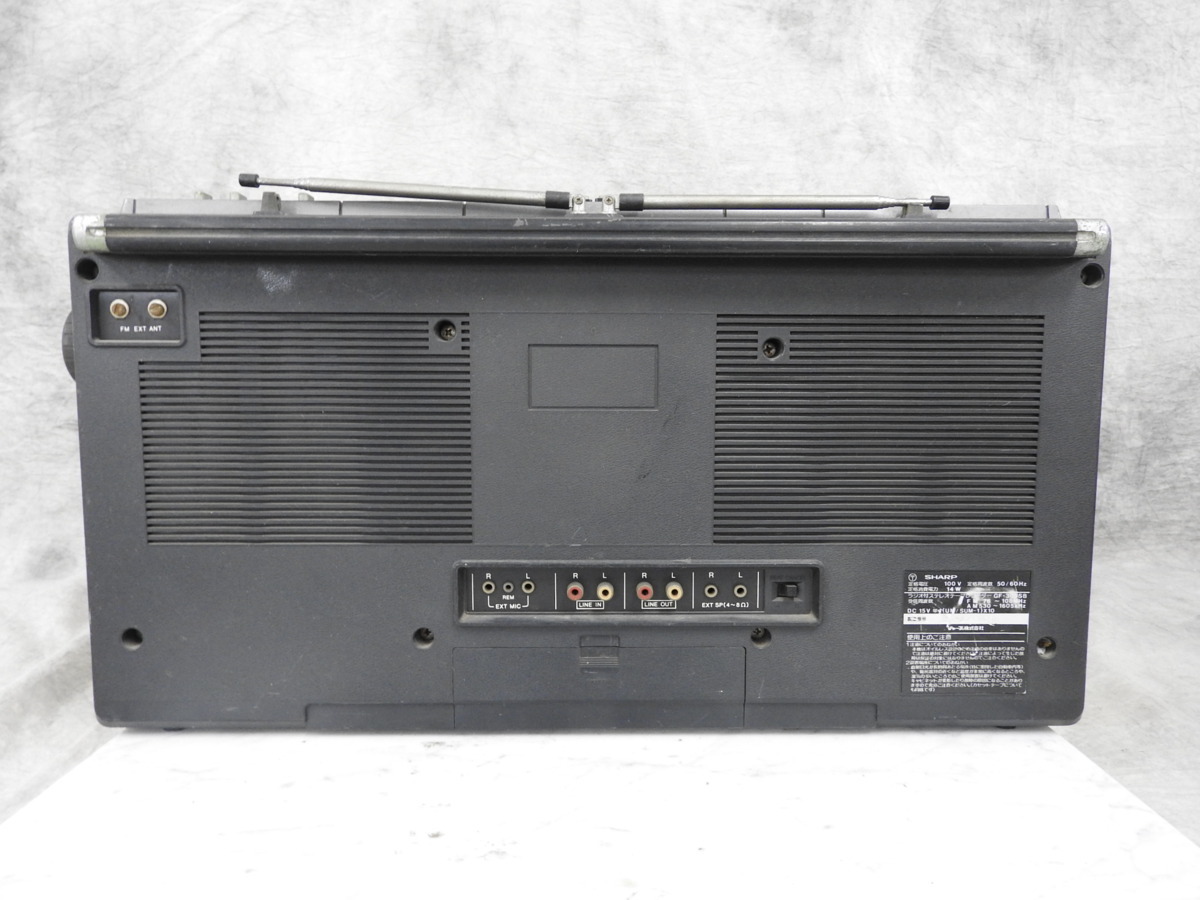 ☆SHARP ラジオカセットレコーダー GF-303SB ☆ジャンク☆ SHARP GF