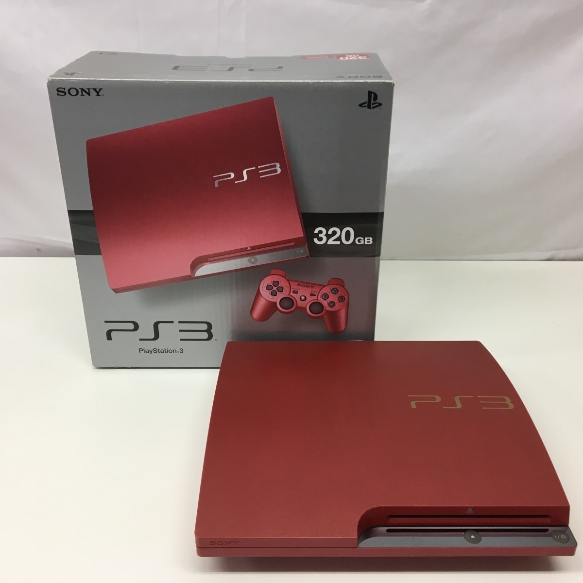 PS3 PlayStation3 320GB スカーレットレッド CECH-3000BSR 大阪