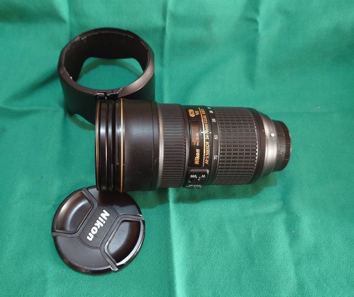 AF-S NIKKOR 24-70mm f2.8E ED VR 純正ケース有 箱説明書なし