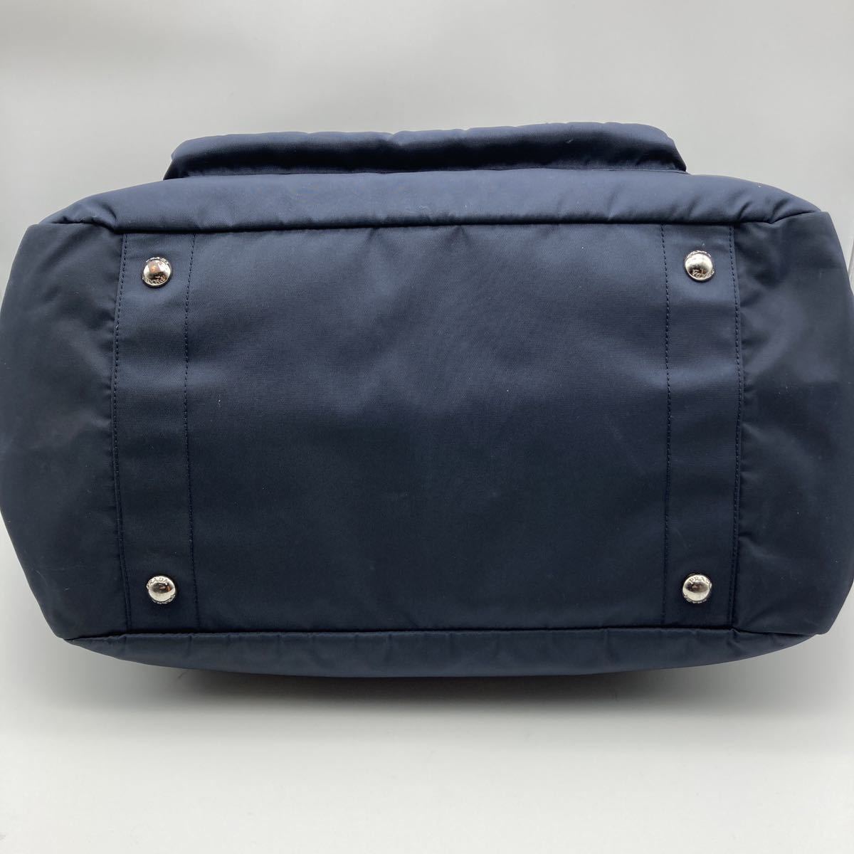 1円～ 極美品 PRADA プラダ マザーズバッグ 2way トートバッグ 
