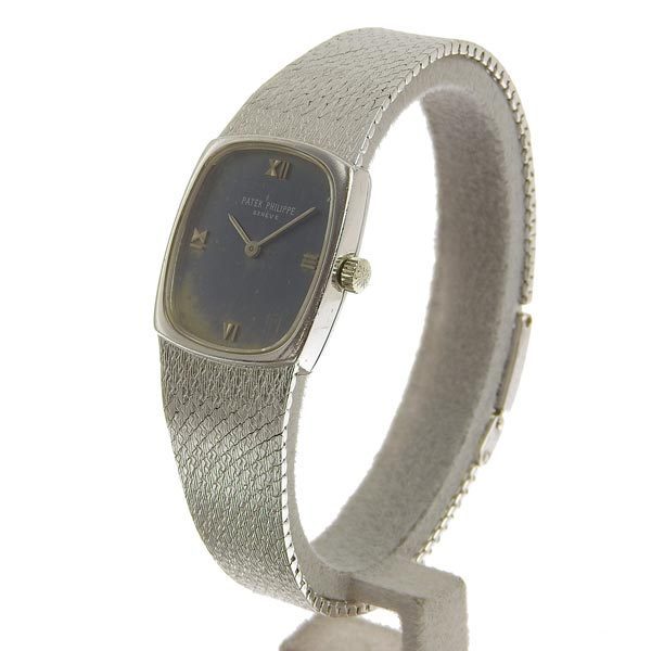 1円☆03楽市☆ PATEK PHILIPPE パテックフィリップ K18WG レディース 