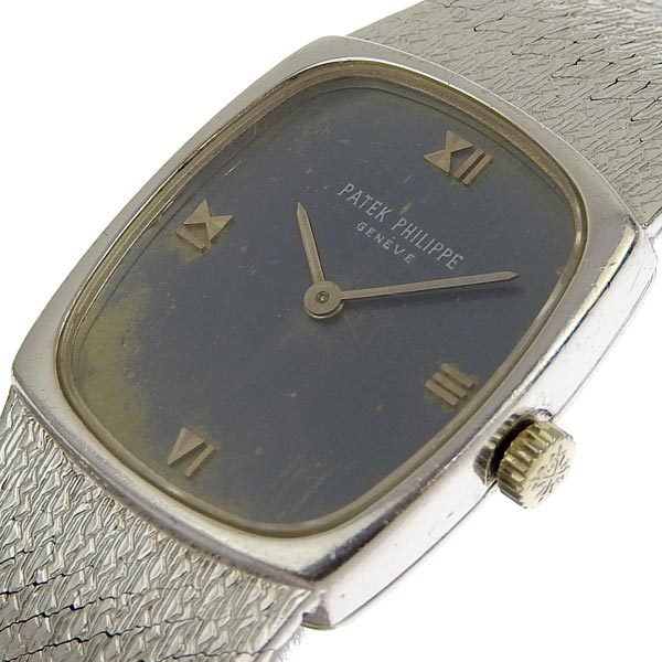1円☆03楽市☆ PATEK PHILIPPE パテックフィリップ K18WG レディース 