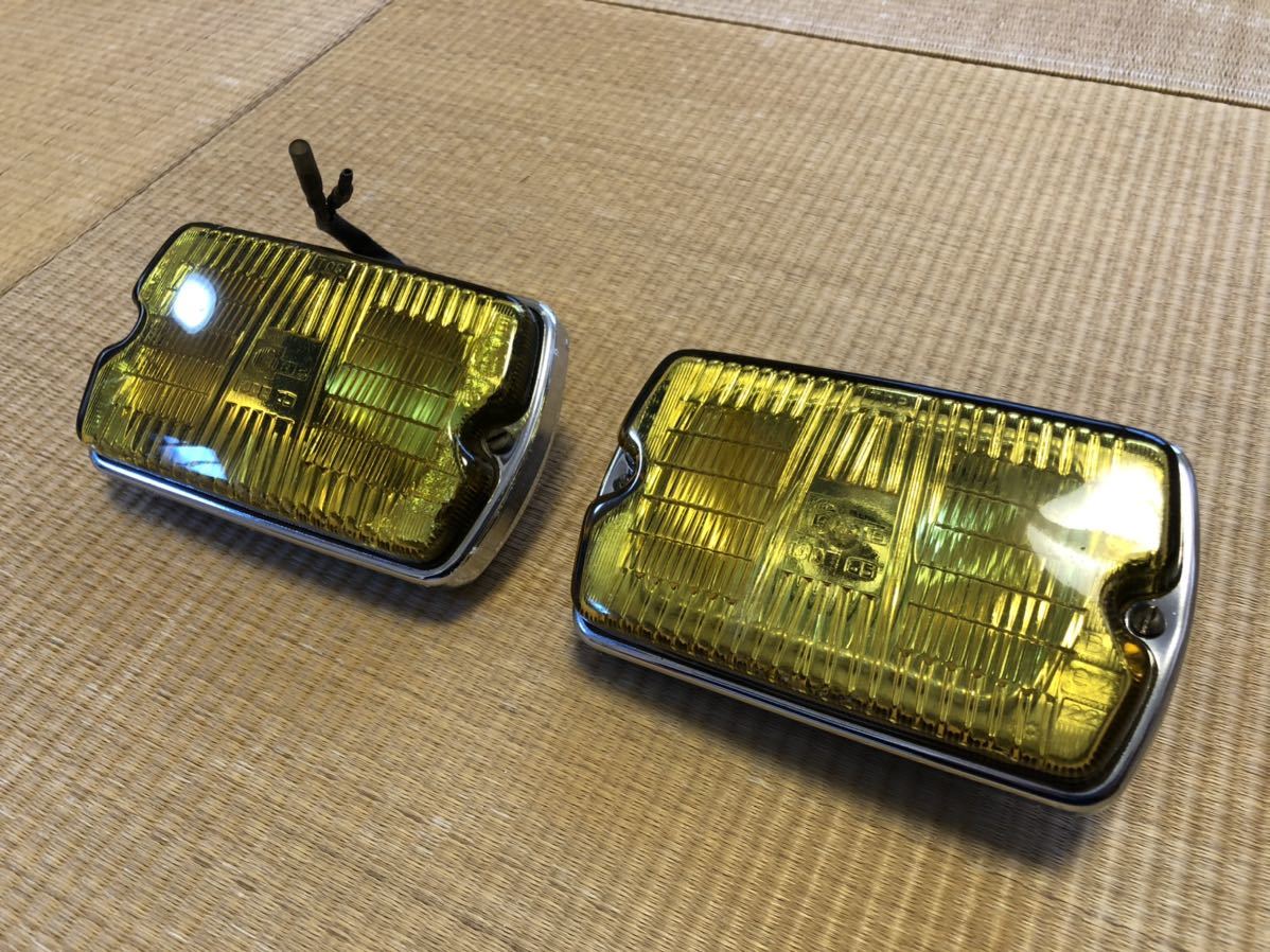 シビエ 角フォグランプ 純正オプション？CIBIE 35 r31 スカイライン