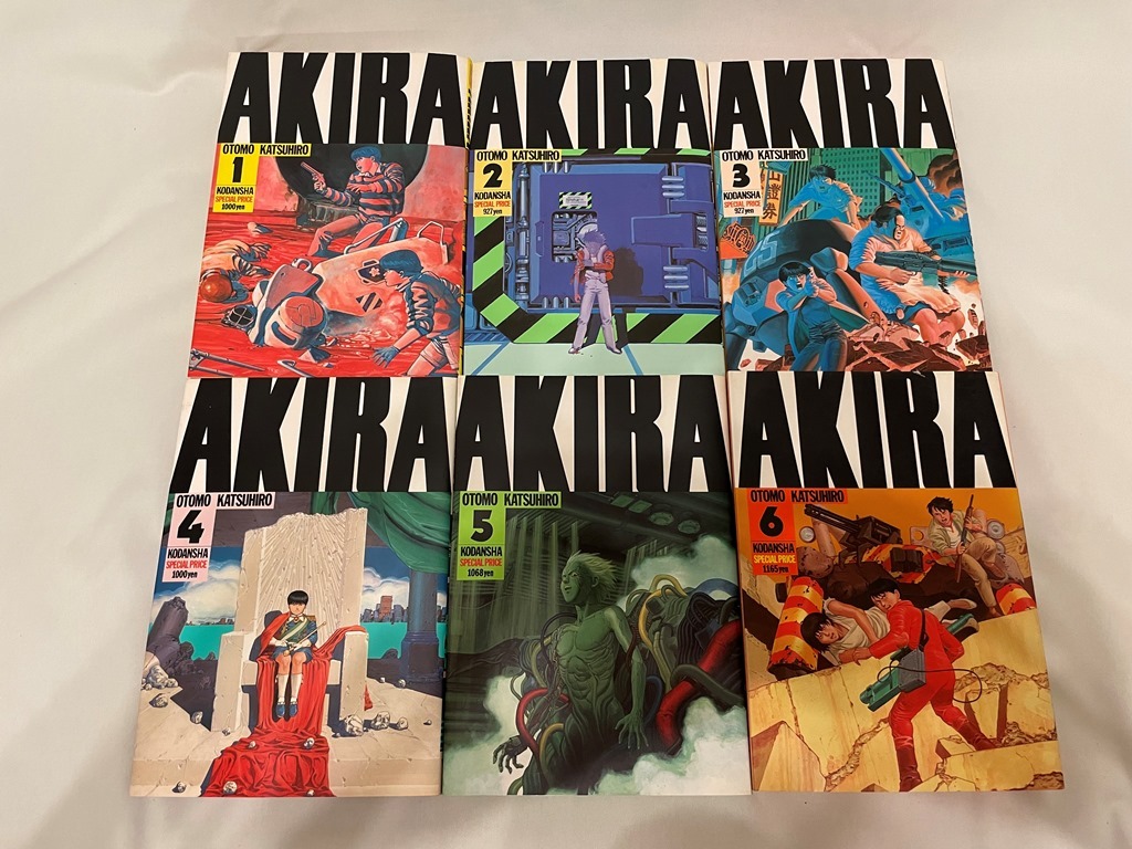 正規品，お得 送無 マンガ全巻 AKIRA アキラ 全6巻完結セット 大友克洋 ワイド版 KC DELUXE(全巻セット)｜売買されたオークション情報、yahooの商品情報をアーカイブ公開 - オークファン 全巻セット