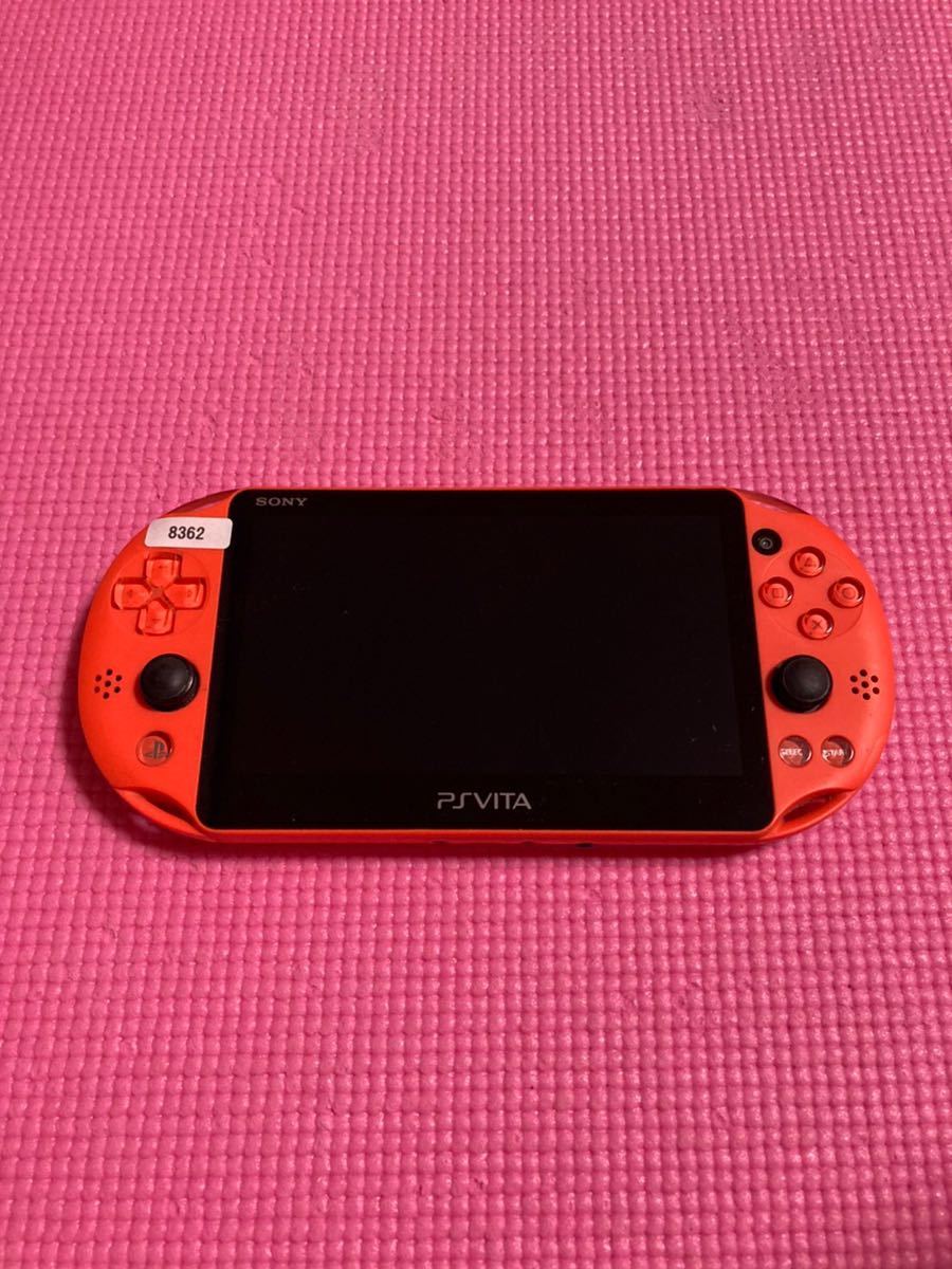 中古 PS VITA本体 PCH-2000 メタリックレッド ジャンク(PS Vita本体 