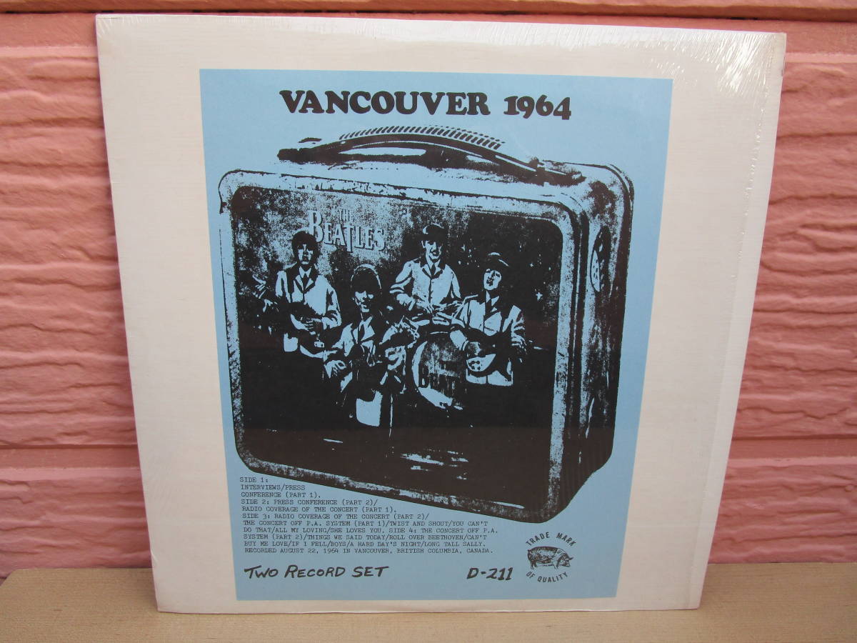  BEATLES ビートルズ VANCOUVER 1964 ２枚組 ブート(その他)｜売買されたオークション情報、yahooの商品情報をアーカイブ公開 - オークファン B