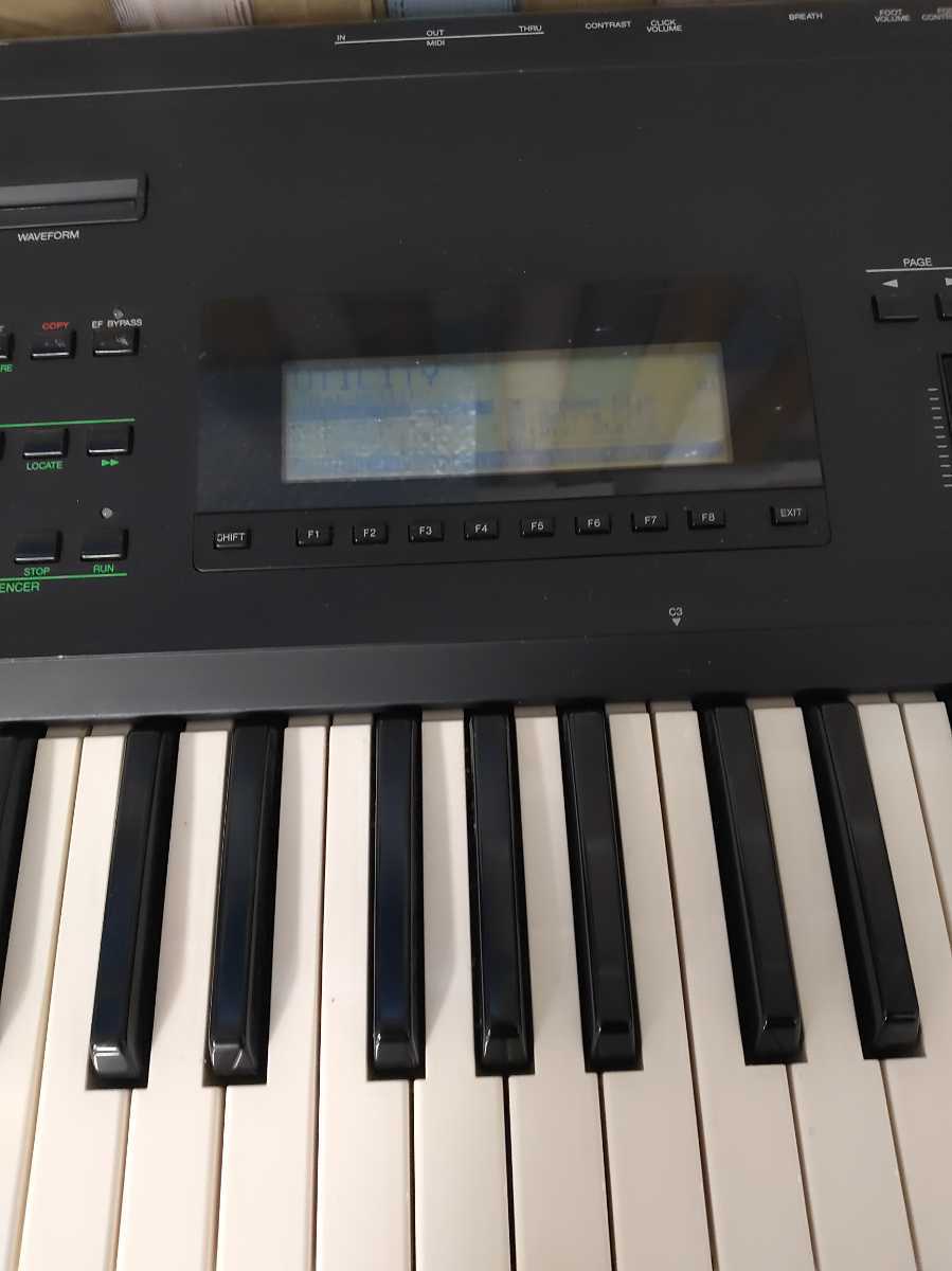 GZ 通電確認済 YAMAHA デジタルシンセサイザー SY77 61鍵 電子 