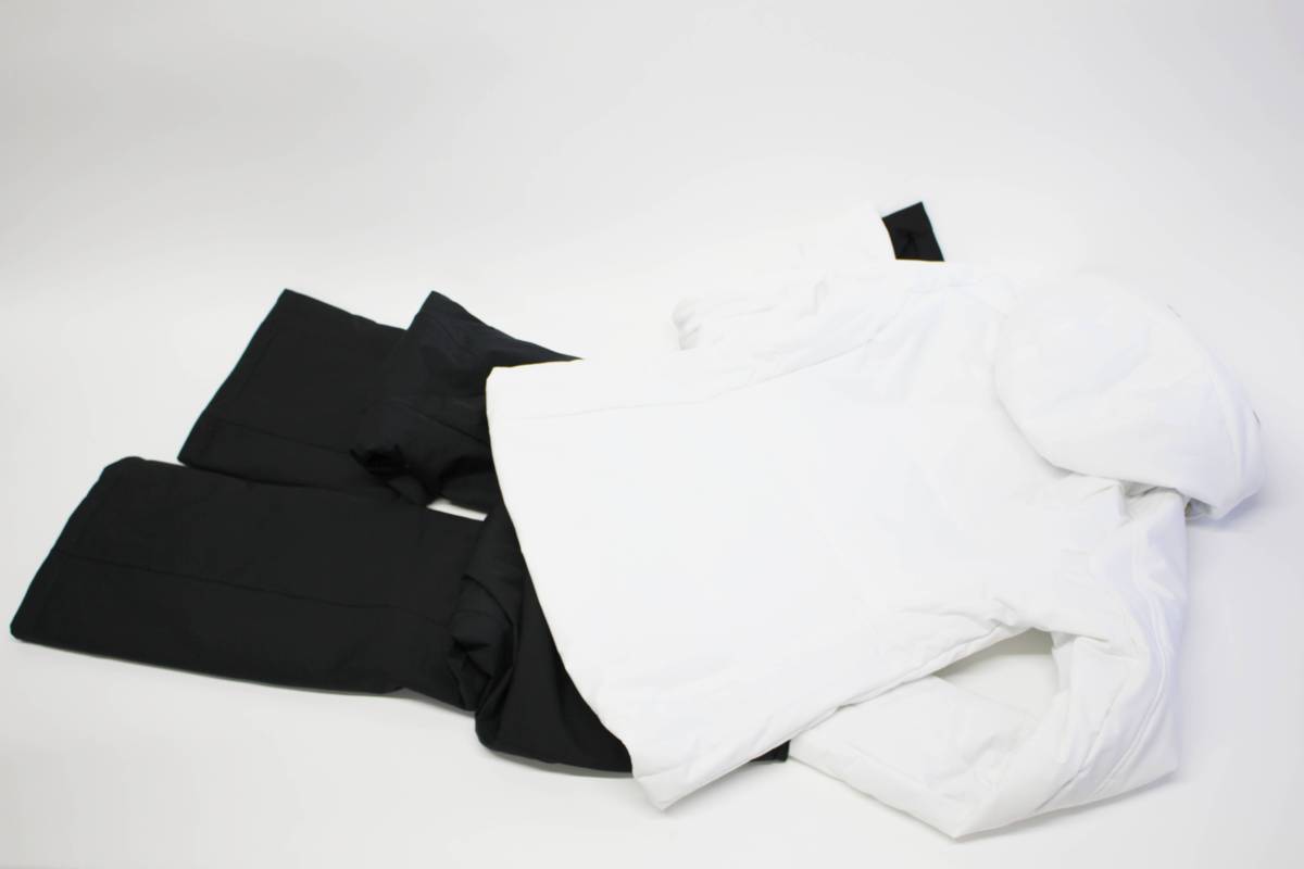 Phenix レディース スキーウェア 上下 L 白・黒 スノーウェア スポーツ