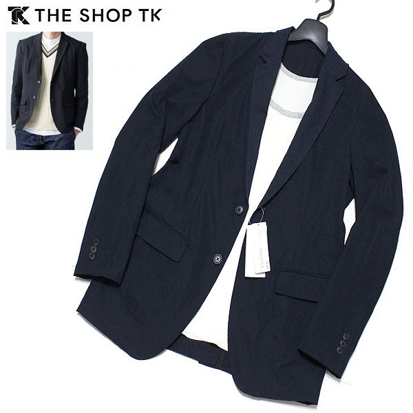  Lサイズ タケオキクチ THE SHOP TK ソロテックスSOLOTEX 形態回復機能 メンズ ストレッチ性 テーラードジャケット濃紺 TAKEO KIKUCHI(Lサイズ)｜売買されたオークション情報、yahooの商品情報をアーカ Lサイズ