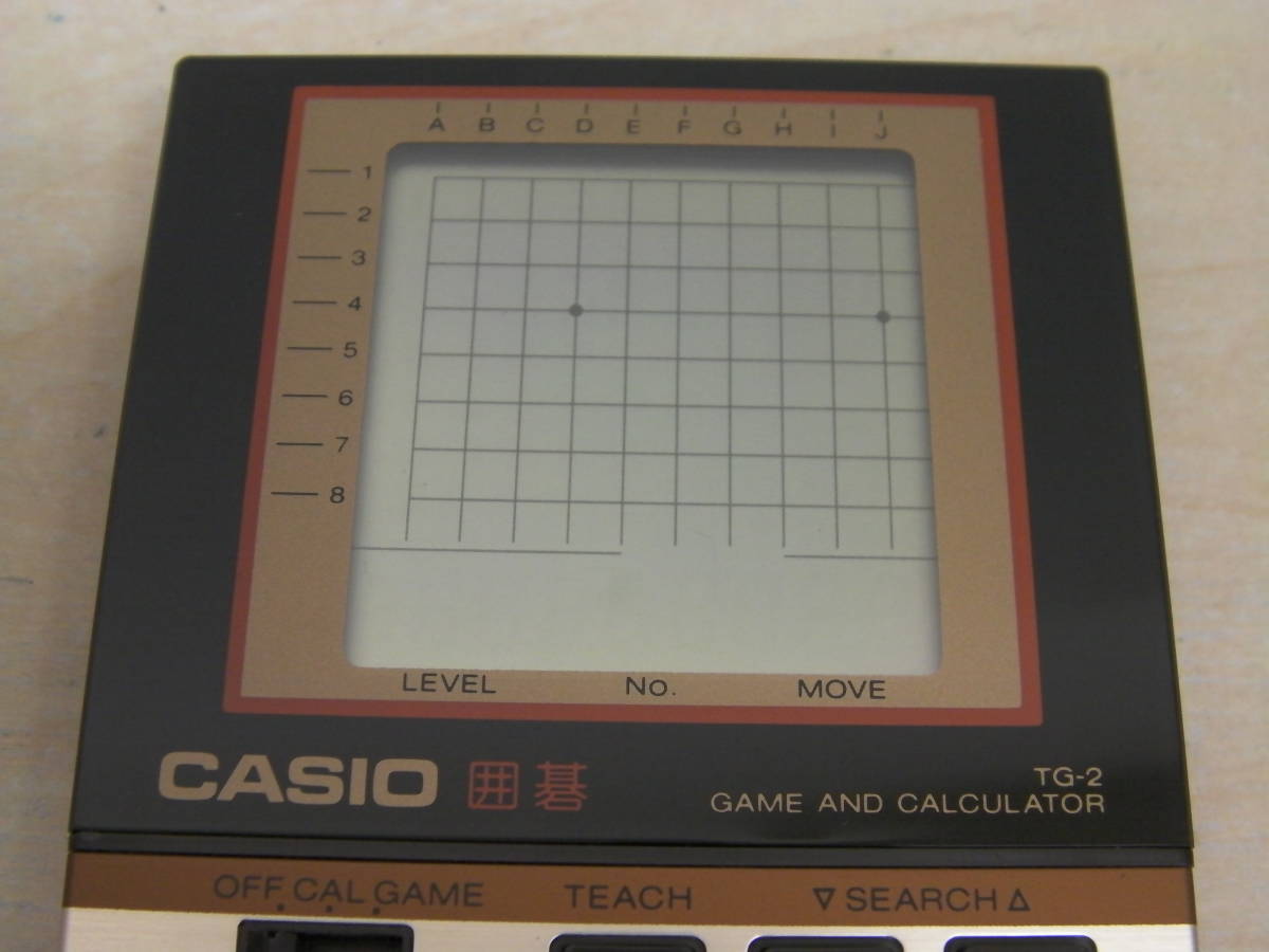 大人気の正規通販 CASIO 囲碁 TG-2 【公式通販】