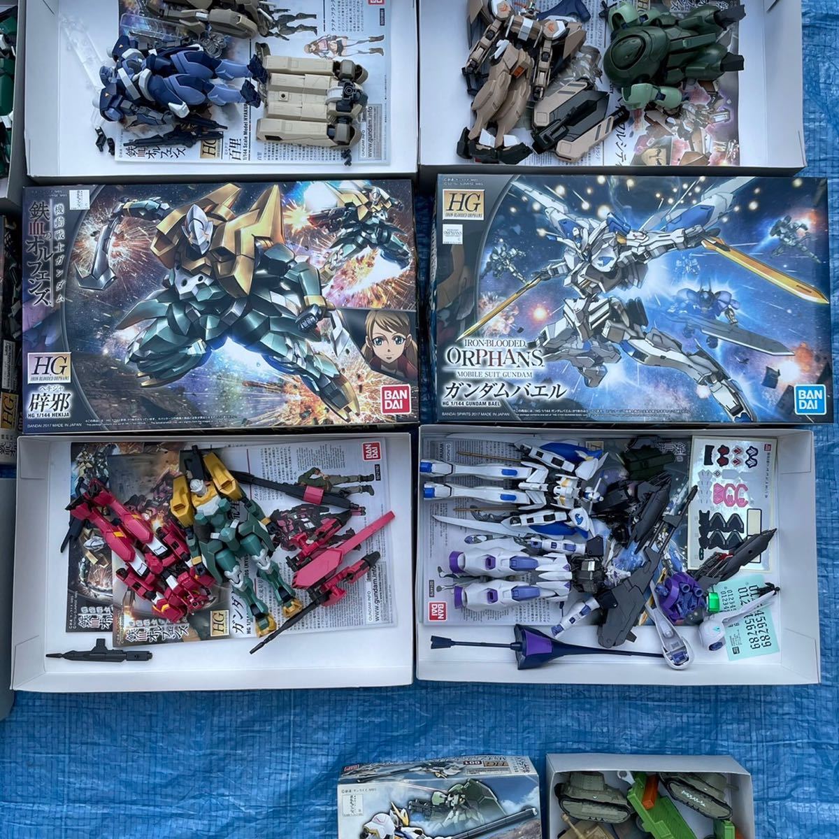ガンプラ ガンダム 鉄血のオルフェンズ プラモデル パーツ ジャンクまとめ 1 144 Hg バルバトス 辟邪 バエル グシオン 端白星 機動戦士ガンダム 売買されたオークション情報 Yahooの商品情報をアーカイブ公開 オークファン Aucfan Com
