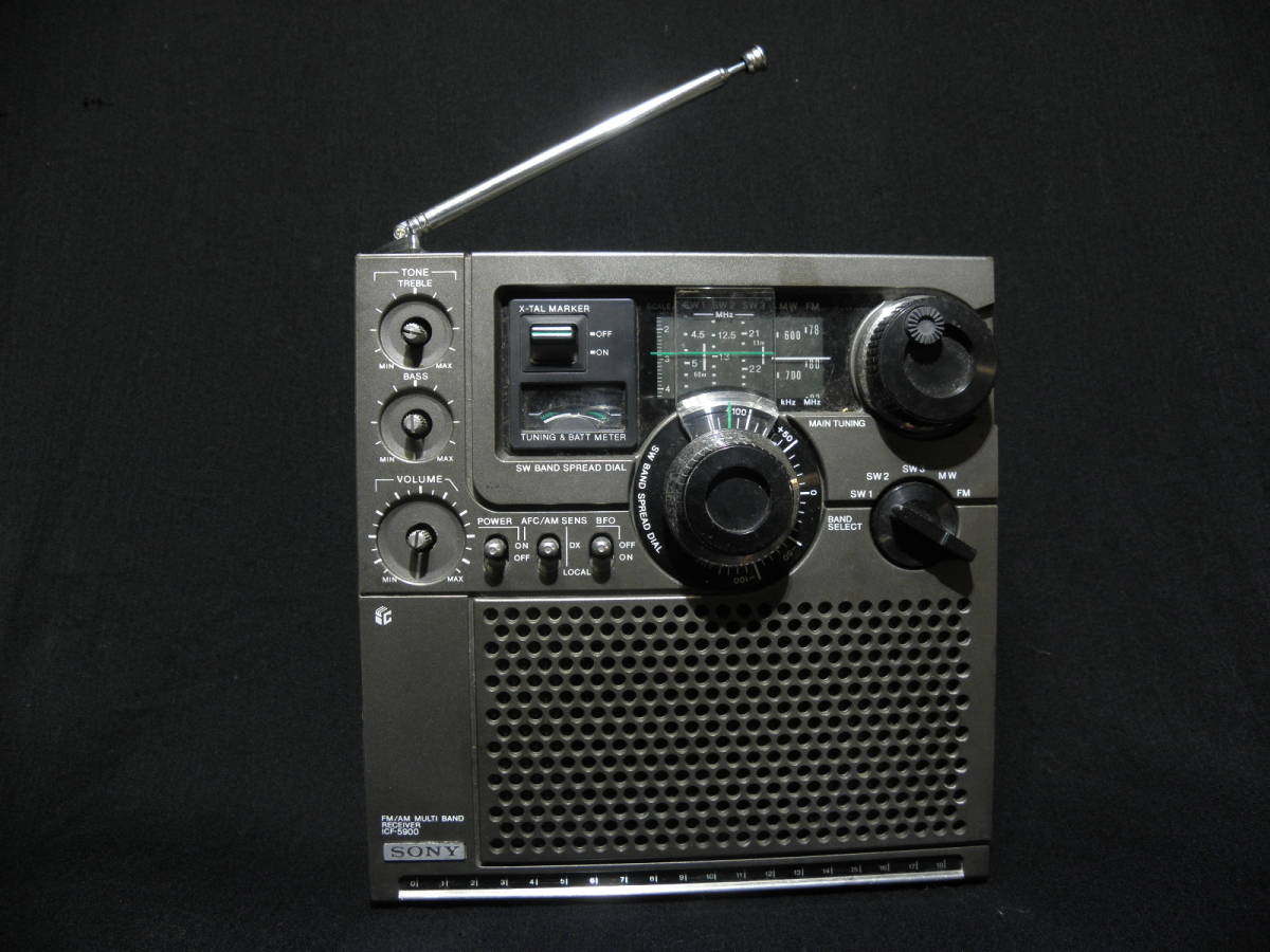 スカイセンサー ICF-5900 SONY BCLラジオ ソニー ジャンク ラジオ