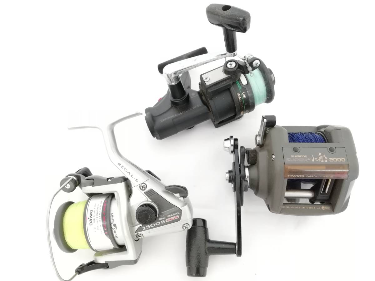 IE20】リール 21点 まとめ スピニングリール 17点 両輌リール 4点