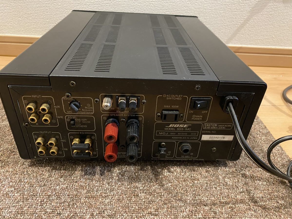 SSS-1MC BOSE - ボーズ アンプ CDレシーバーアンプ 公式通販 Bose