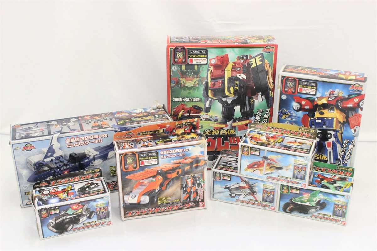 行董】 ☆美品あり☆ 炎神戦隊ゴーオンジャー キョウレツオー エンジン 