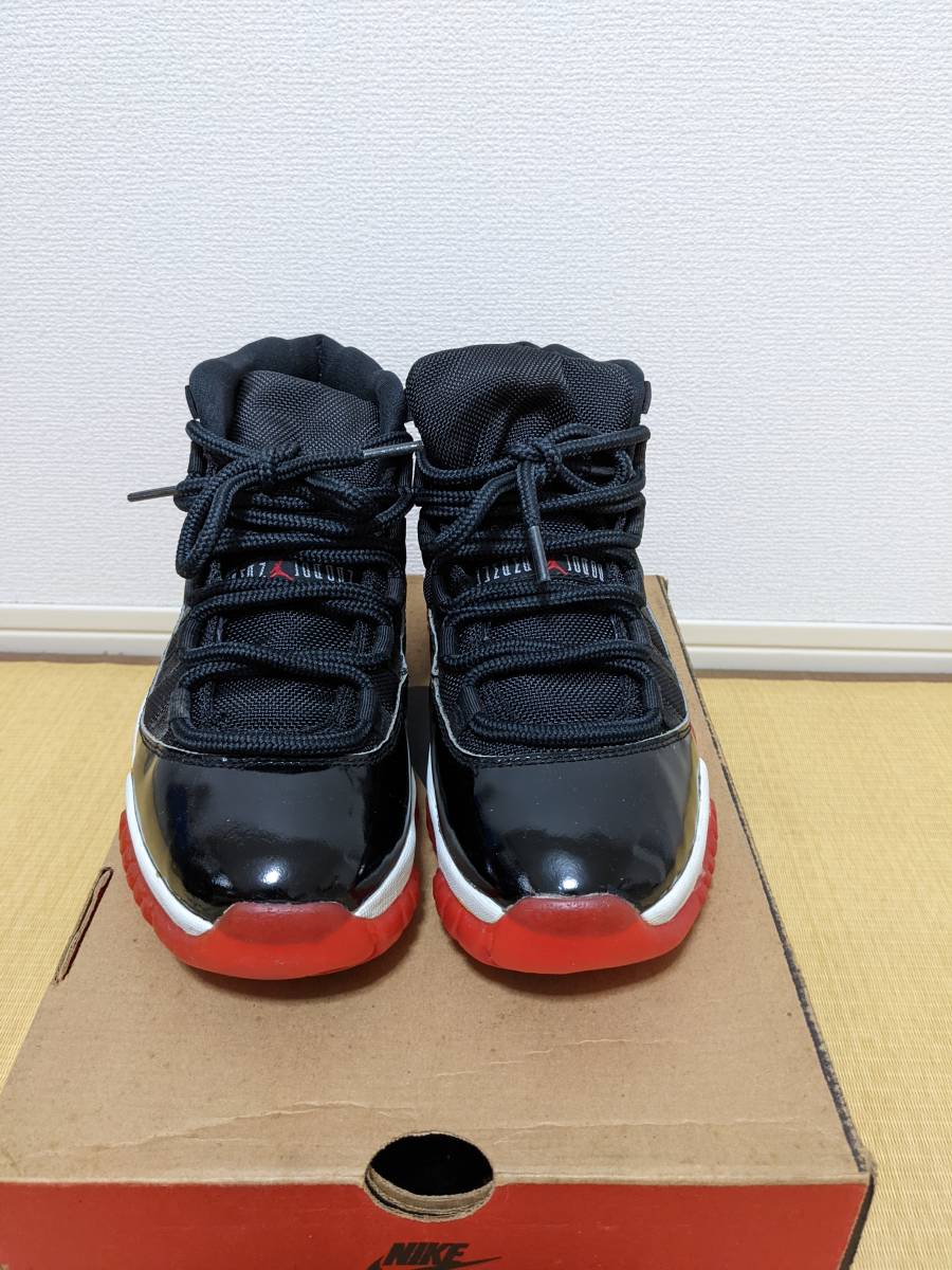 エアジョーダン11／観賞用】NIKE AIR JORDAN 11 25.5cm ORIGINAL  