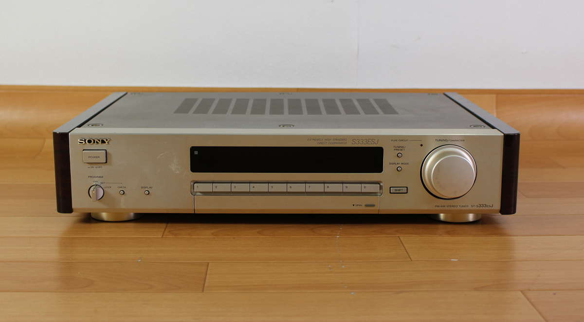 SONY ST-S333ESJ ST-S333ESG ソニー FM⁄AM FM⁄AMステレオチューナー