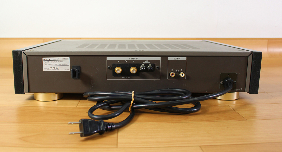 SONY ST-S333ESJ ST-S333ESG ソニー FM⁄AM FM⁄AMステレオチューナー