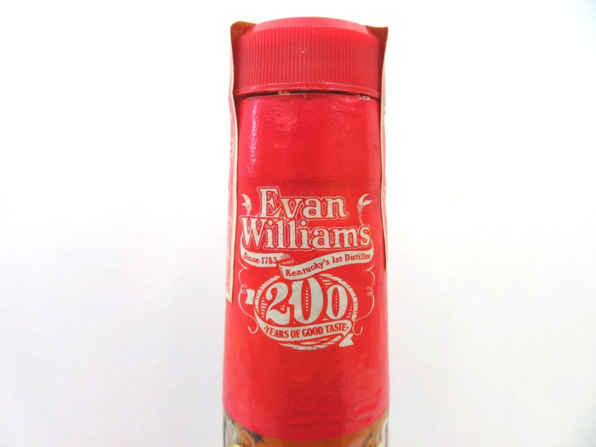 古酒Evan Williams バーボンウイスキー 750ml 古酒Evan Williams