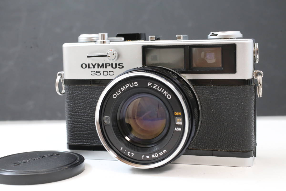 ★快調！超美品★ OLYMPUS 35 DC 40mm F1.7 露出計動く オリンパス 0 DC 40mmF1.7付実写確認済整備品 (点検清掃 動作