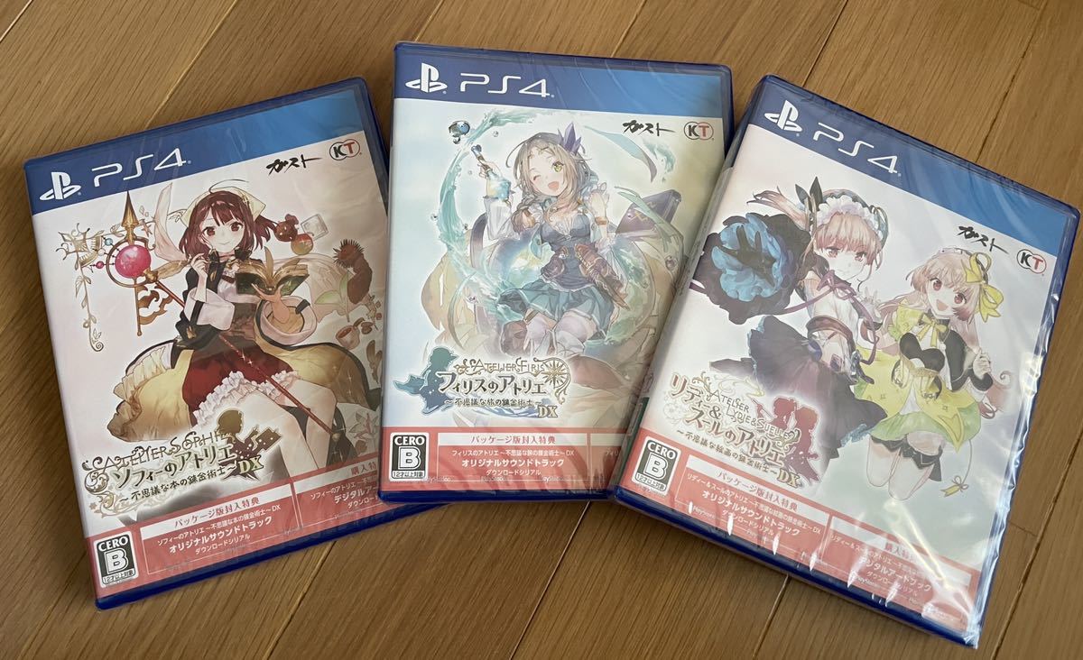 SWITCH アトリエ 不思議 DX 3本 フィリス ソフィー リディー&スール