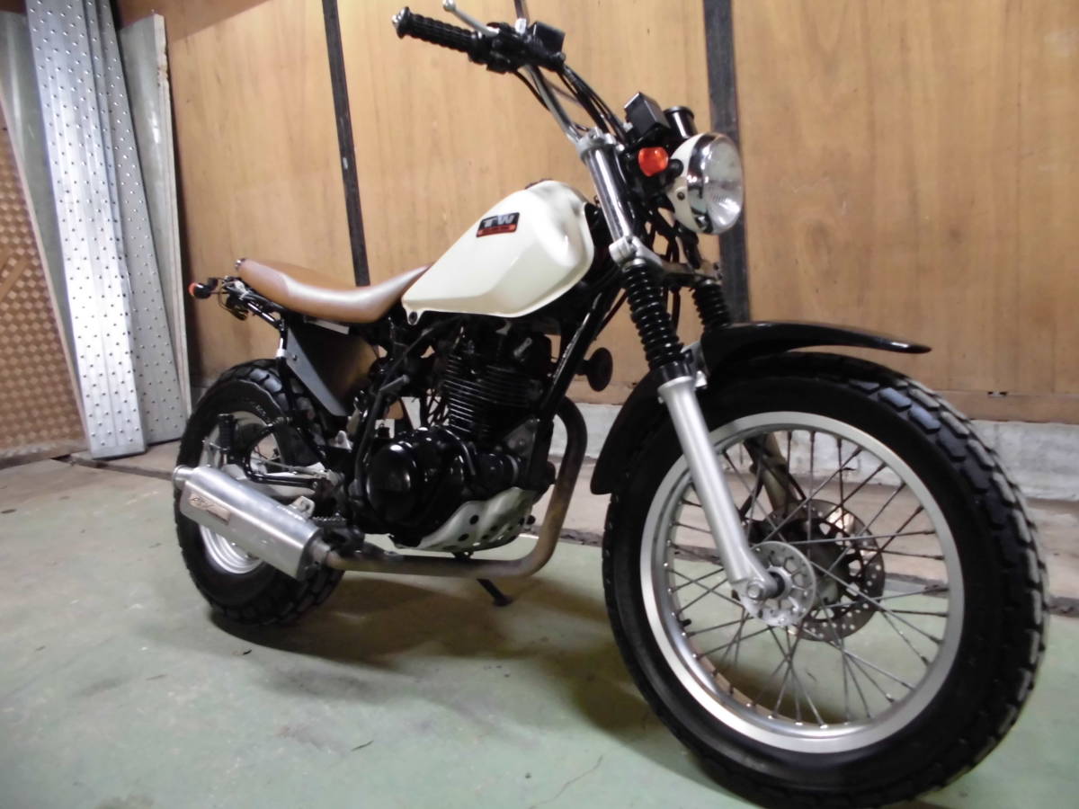 ヤマハ TW225 DG09J型モデル ライトカスタム 千葉市～格安発送あり 