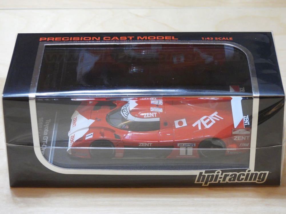 新品：未開封】hpi 1/43 トヨタ GT-One TS020 No.1 1999年 ル・マン