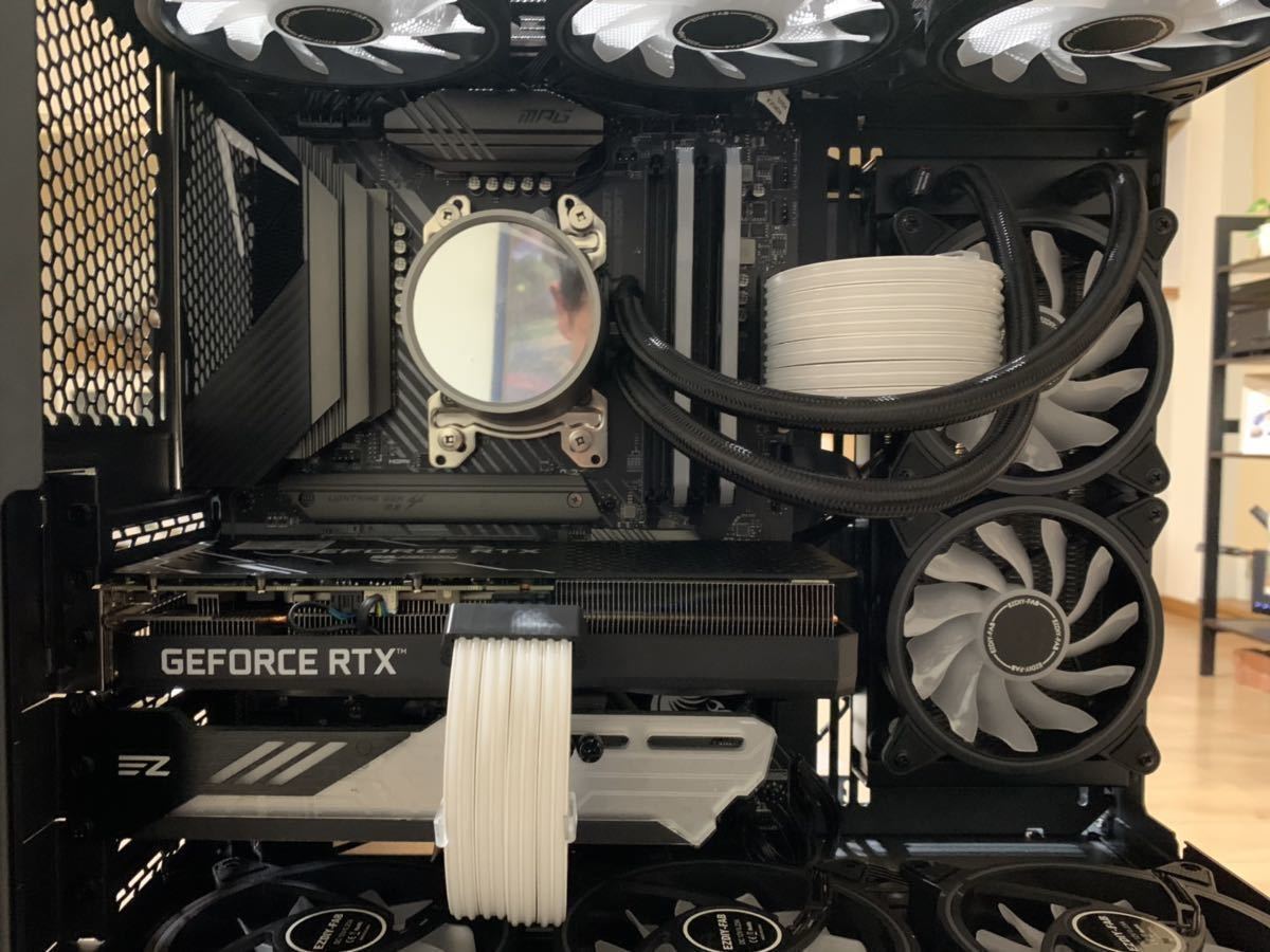 Ryzen5 5600x RTX3060 Lian li 簡易水冷 ゲーミングPC(デスクトップ 