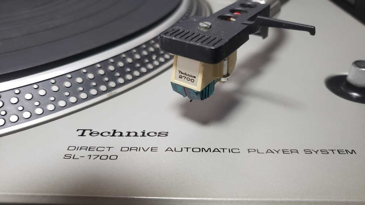 Technics ターンテーブル SL-1700 針付き整備品 SL-1700 Technics