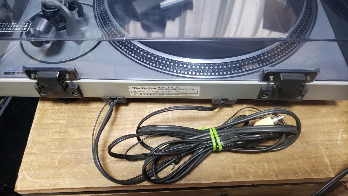 Technics ターンテーブル SL-1700 針付き整備品 SL-1700 Technics