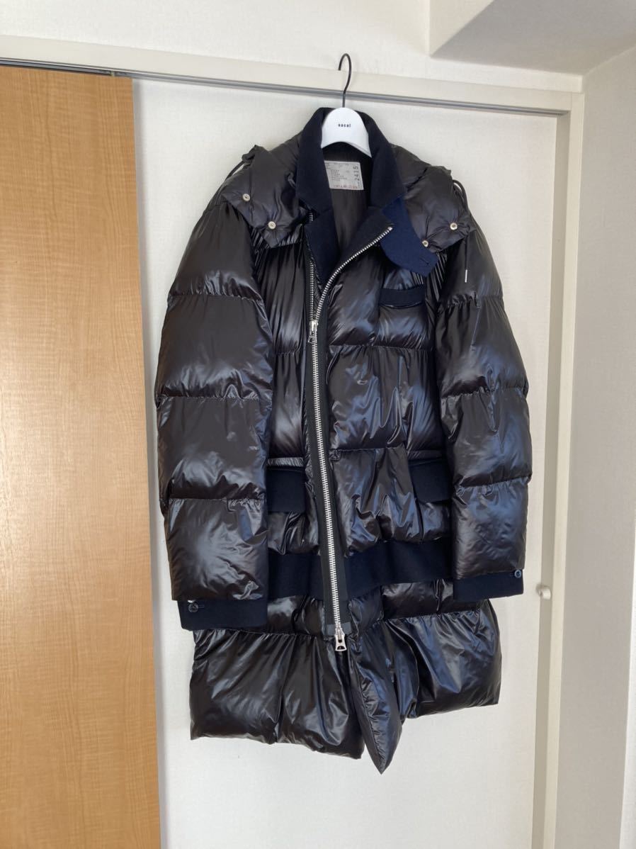 sacai ダウン 重たかっ レア sacai combo DOWN サイズ1