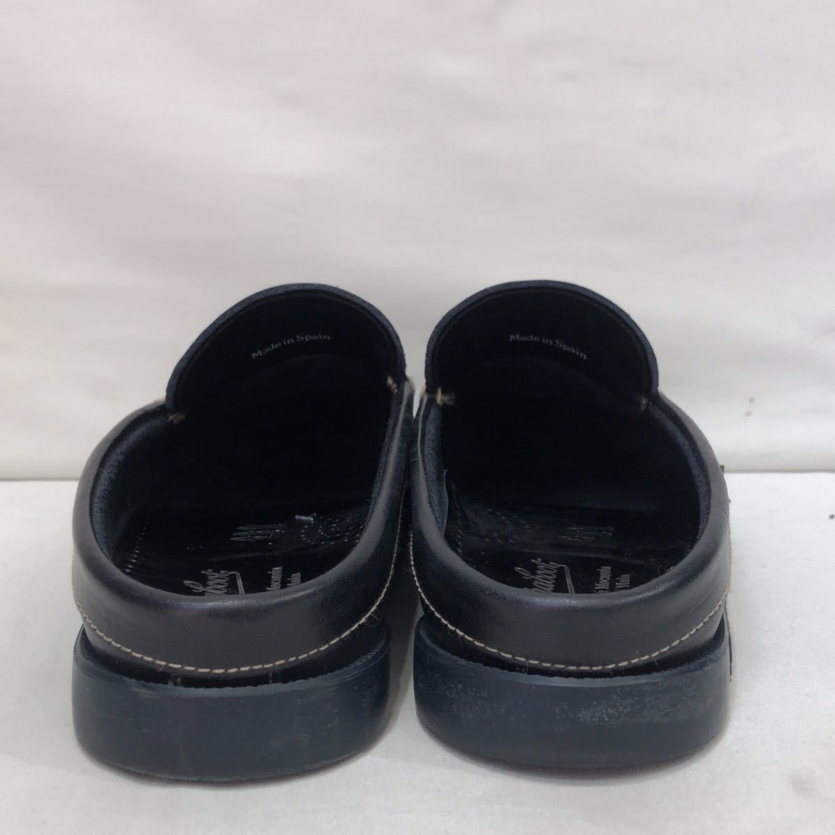 パラブーツ スリッポン PARABOOT ♪パラブーツ♪ローファー 革靴 AMERICAメンズ 【Paraboot】バハマ パラブーツ スリッポン ローファー ネイビー UK6 ts202201