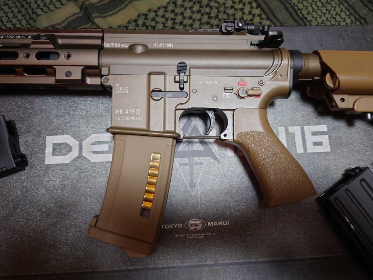 東京マルイ　次世代デルタカスタム　リコイルオミット　リポバッテリー化 東京マルイ 次世代デルタカスタム リコイルオミット リポバッテリー化