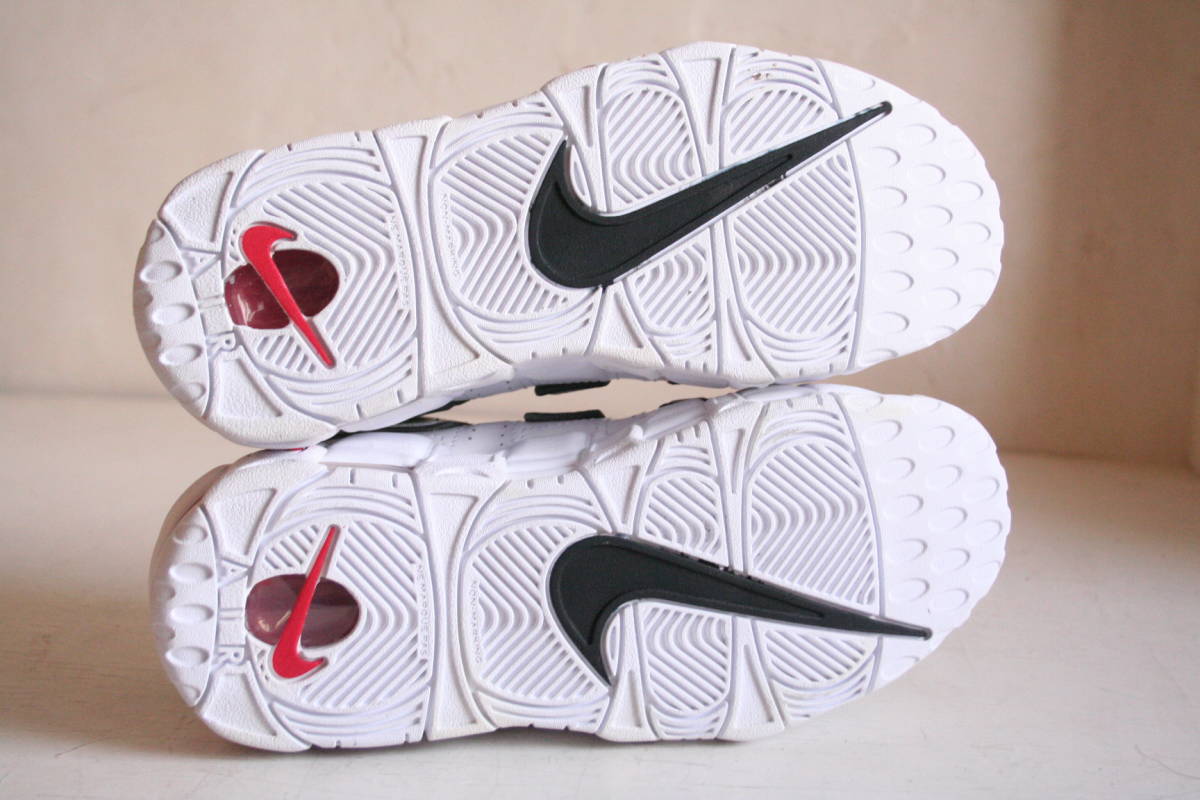 送料込み 23.5cm 正規品 Nike Air More Uptempo Peace, Love, Swoosh 