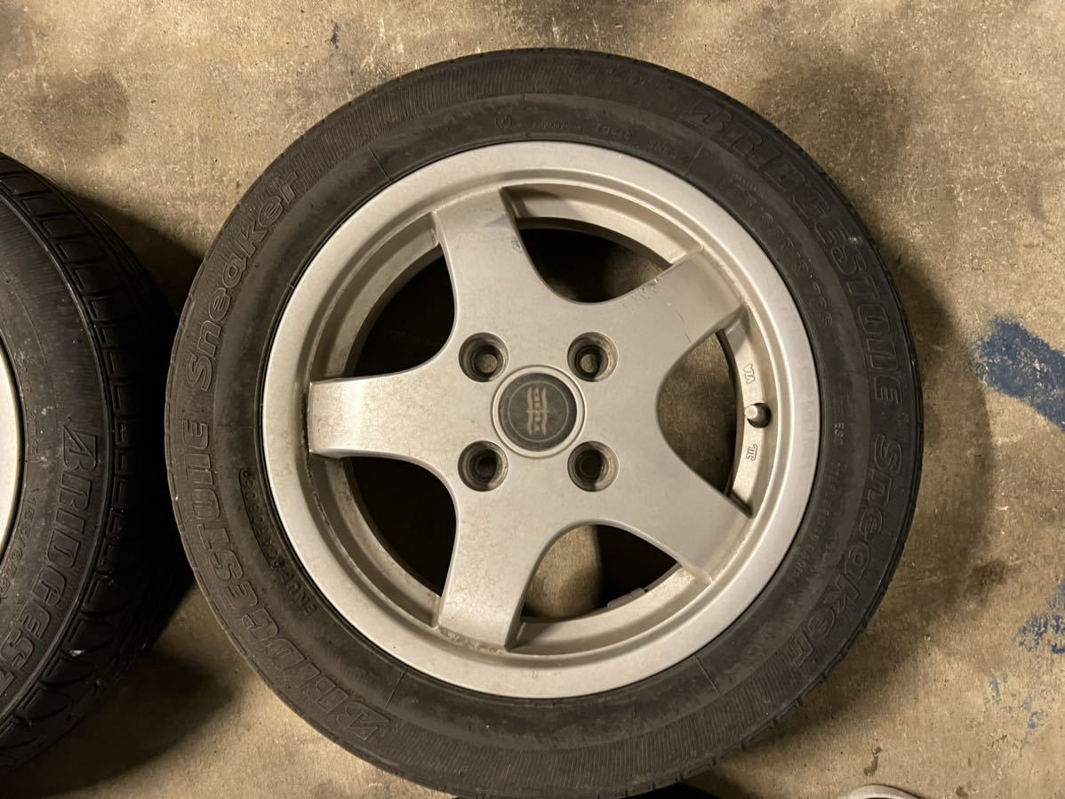 格安 美品 軽自動車 アルミ ホイール 5本スポーク 155/65R13 アルミホイール 中古 軽自動車用 純正 5穴 軽自動車用１４インチスタッドレスセット入庫です！