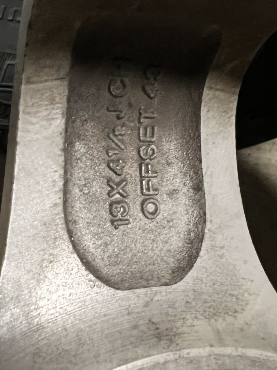 格安 美品 軽自動車 アルミ ホイール 5本スポーク 155/65R13 アルミホイール 中古 軽自動車用 純正 5穴 軽自動車用１４インチスタッドレスセット入庫です！
