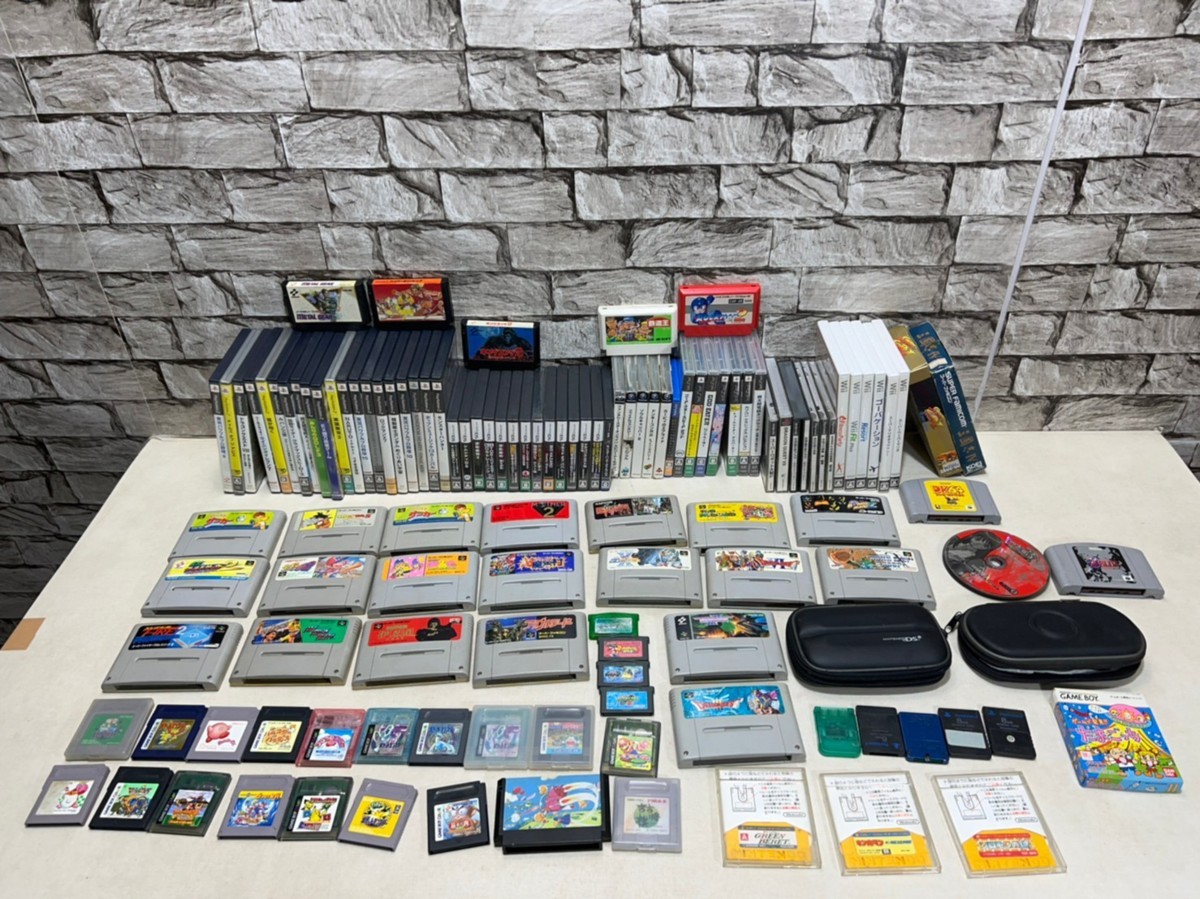 お買い得 1円スタート ゲーム カセット ソフト 大量まとめ PS DS PSP Wii スーパーファミコン ゲームボーイ 未検品 現状品 約150本 128(テレビゲーム)｜売買されたオークション情報、yahooの商品情報をアー その他