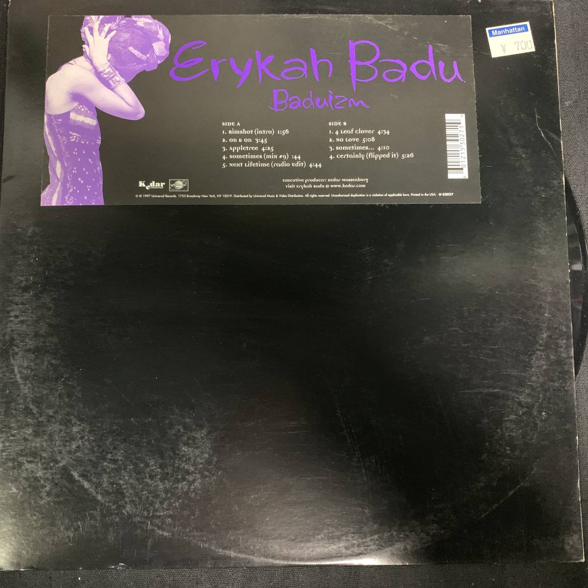 Erykah - Baduizm Badu – Vinyl Music | & .com 0 2LP LP] Baduizm