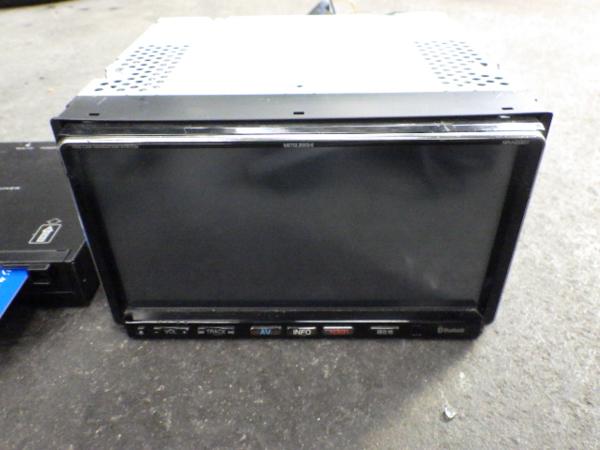 三菱HDDナビNR-HZ001フルセグ地デジチューナーTU-300Dリモコン付