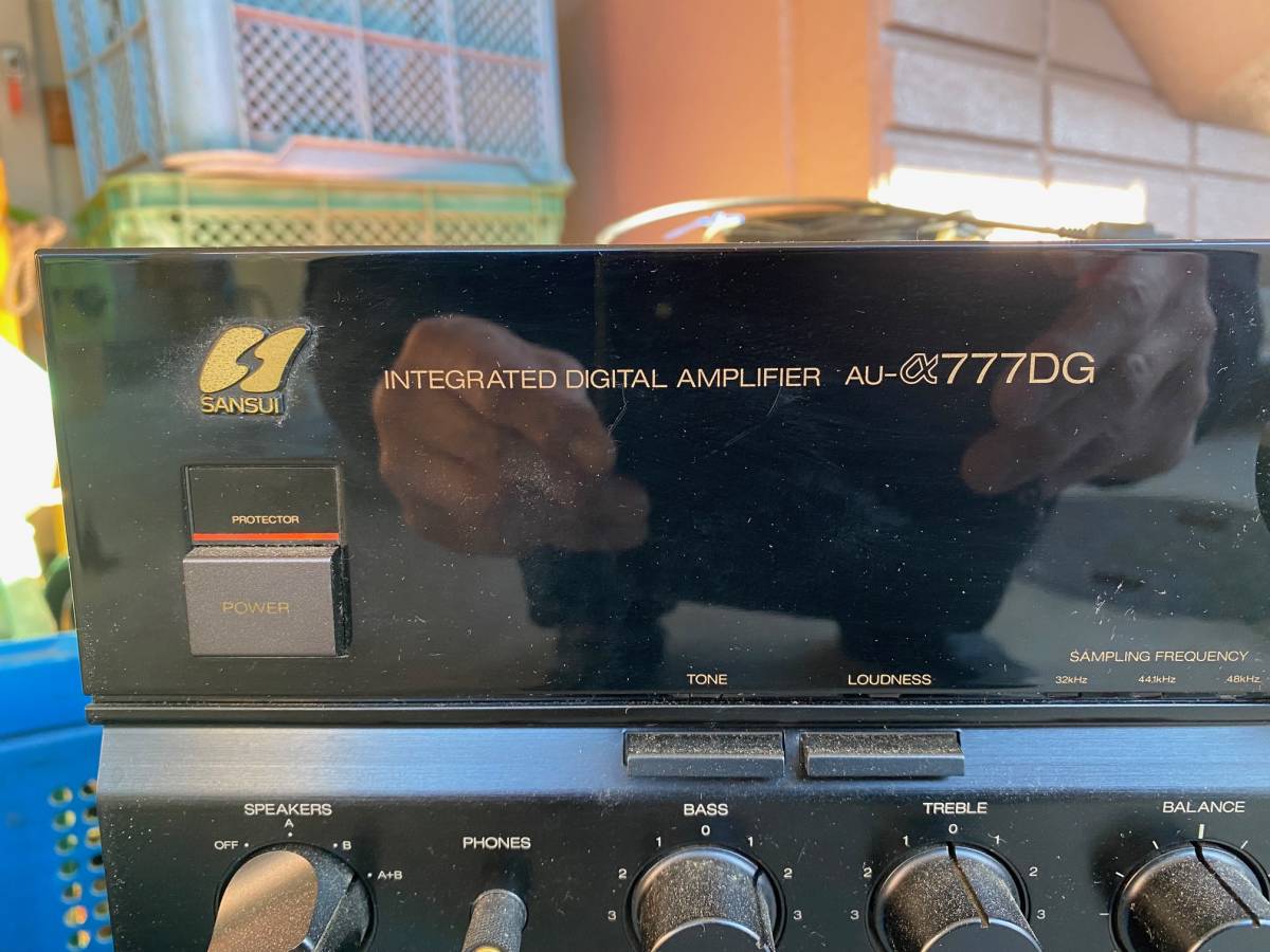 通電確認済 SANSUI サンスイ プリメインアンプ AU-α777DG AU-a777DG
