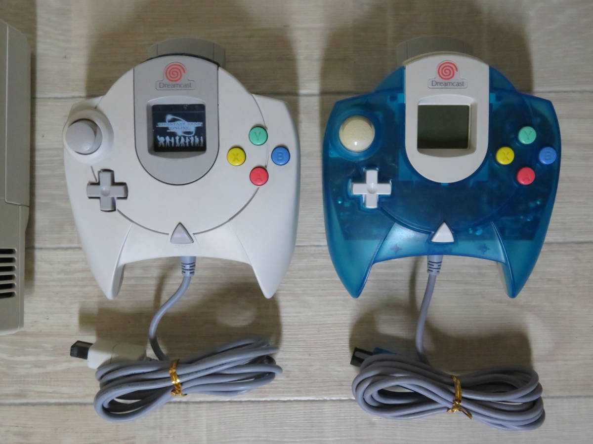 | ドリームキャスト ドリームキャスト☆本体一式と名作ソフト2本のセットすぐ遊べます ドリームキャスト本体 本体・周辺機器 SEGA DC Yahoo!オークション 本体 本体3台 2個まとめて売り動作未確認 ドリキャス GN9272&frasl;100&frasl;0ジャンク☆ドリームキャスト 在庫処分価格 ビジュアル ドリームキャスト本体と2本セット｜Yahoo!フリマ（旧PayPayフリマ）