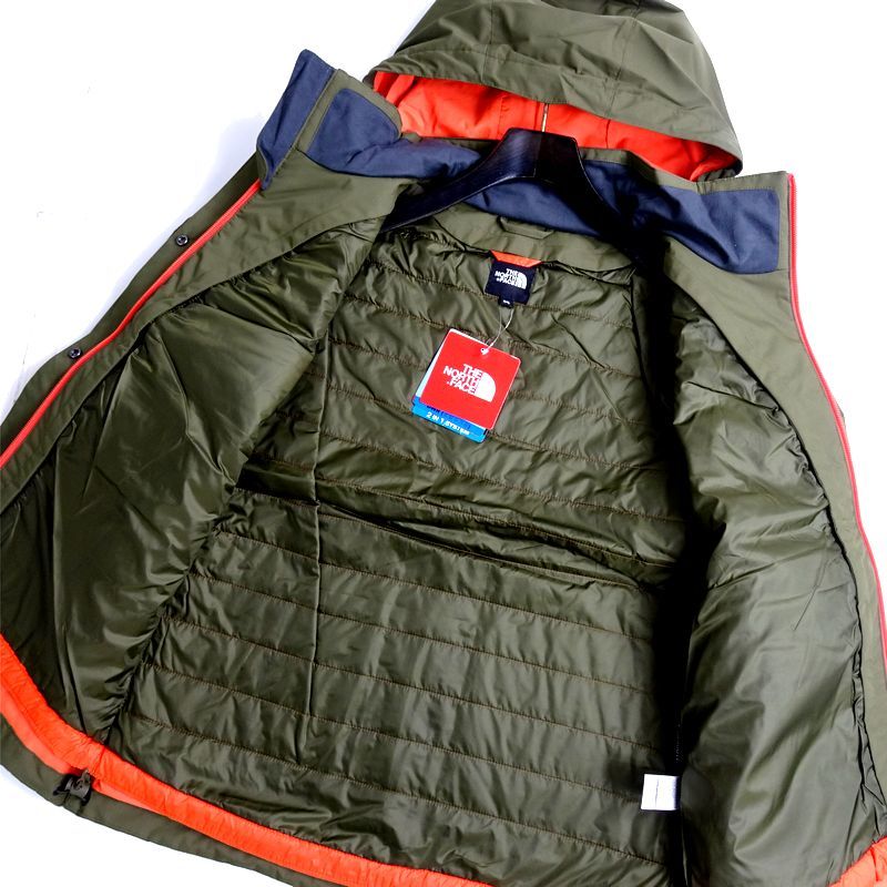 □THE NORTH FACE ノースフェイス 定価2.5万 DWR 中綿EXCELLOFT 2way 