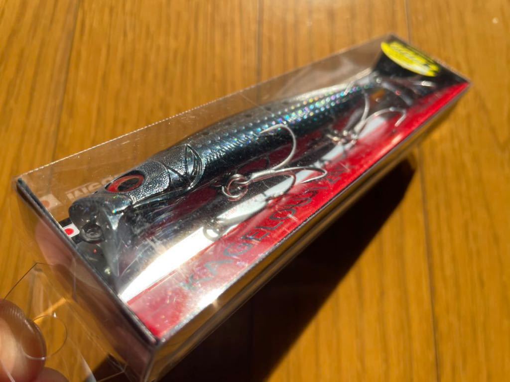 ☆メガバス カゲロウ 124F オリカラ ホワイトヘッドダブルブラック