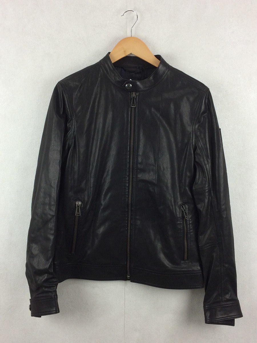 驚きの破格値，限定SALE Belstaff シングルライダースジャケット/48/羊革/ラムレザー/71020480(Mサイズ)｜売買されたオークション情報、yahooの商品情報をアーカイブ公開 - オークファン Mサイズ