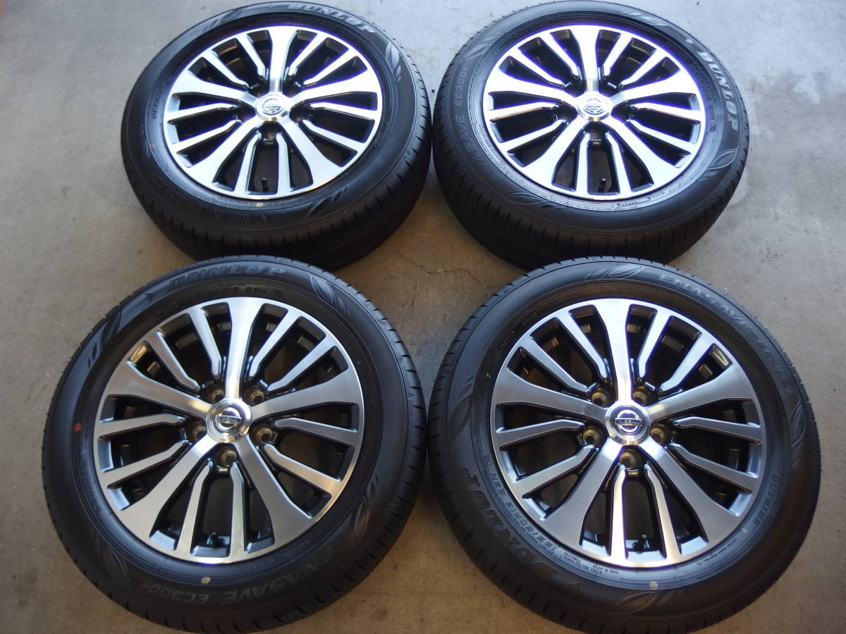 新車外しタイヤセット!! NISSAN C26セレナ ハイウェイスター後期純正 +  